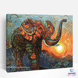 Vintage Elephant - World Paint by Numbers™ Kits DIY