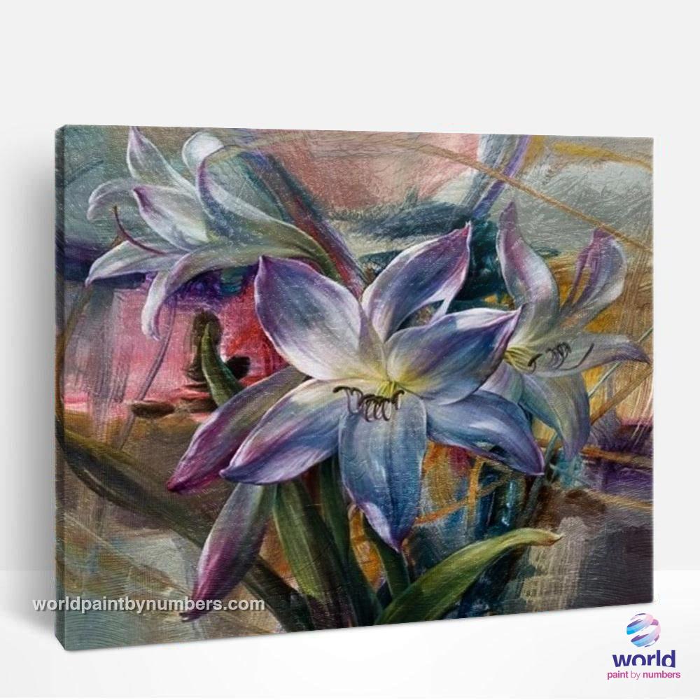 Vivid Flower - World Paint by Numbers™ Kits DIY