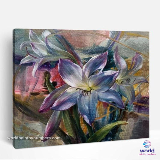 Vivid Flower - World Paint by Numbers™ Kits DIY