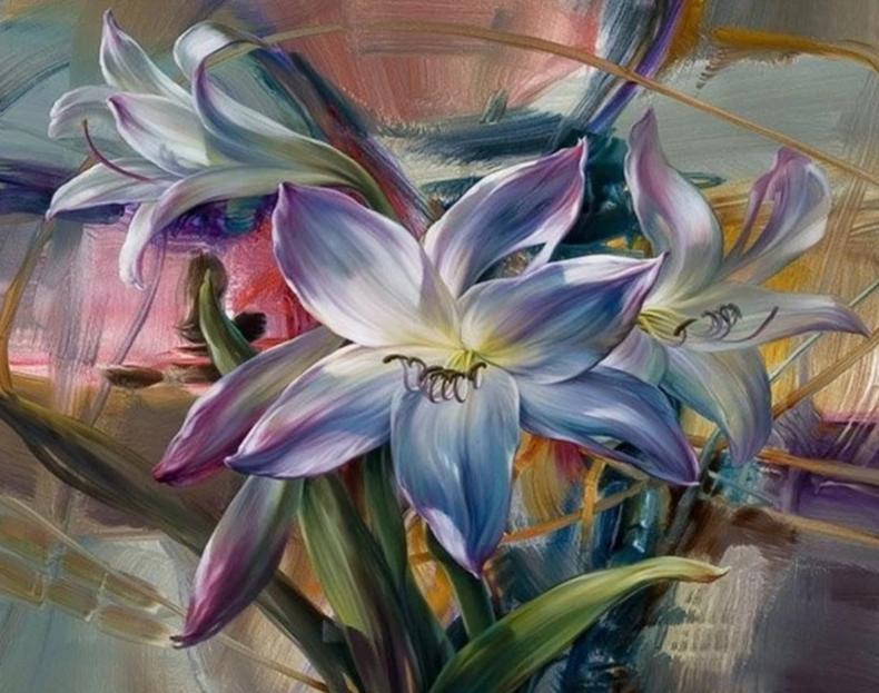 Vivid Flower - World Paint by Numbers™ Kits DIY