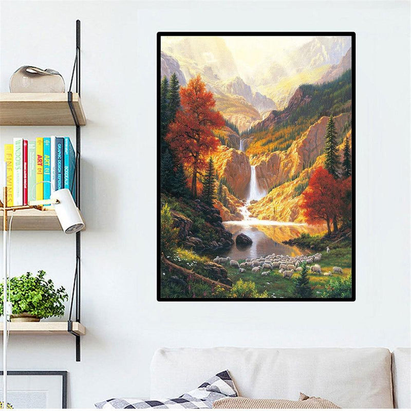 Waterfall Landscape - World Diamond Painting™ 5D DIY