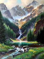 Waterfall Landscape - World Diamond Painting™ 5D DIY