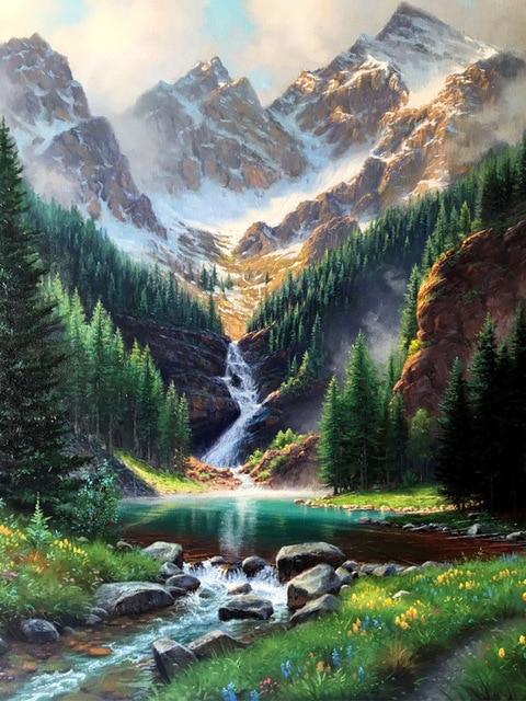 Waterfall Landscape - World Diamond Painting™ 5D DIY