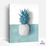 White Pineapple - Leaf Collection - World Paint by Numbers™ Kits DIY