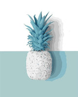 White Pineapple - Leaf Collection - World Paint by Numbers™ Kits DIY